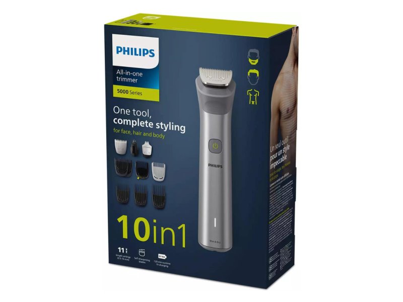 PHILIPS MG5920/15 Επαναφορτιζόμενη Κουρευτική Μηχανή Γκρι 0041230 PHILIPS MG5920/15 Επαναφορτιζόμενη Κουρευτική Μηχανή Γκρι 0041230