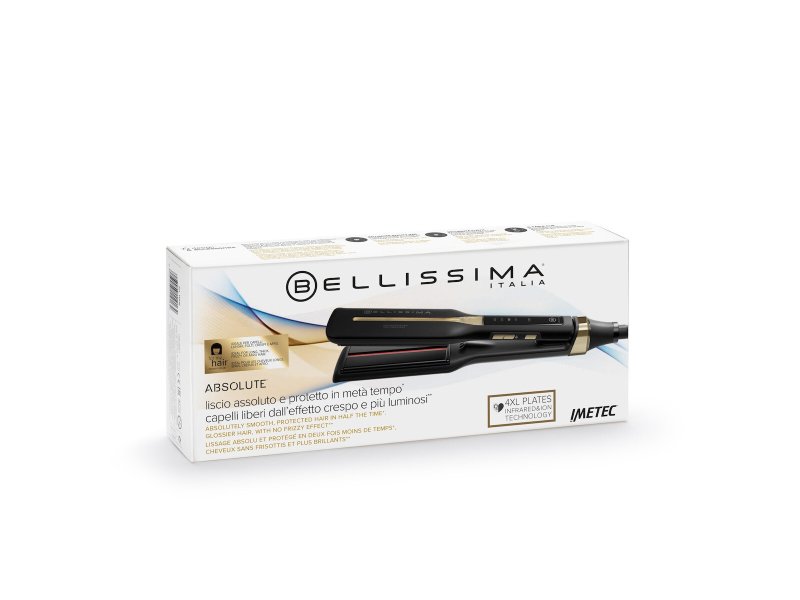 IMETEC Bellissima Absolute 4XL 11873 Ισιωτικό Μαλλιών με Κεραμικές Πλάκες Ionic 90W 0041237 IMETEC Bellissima Absolute 4XL 11873 Ισιωτικό Μαλλιών με Κεραμικές Πλάκες Ionic 90W 0041237