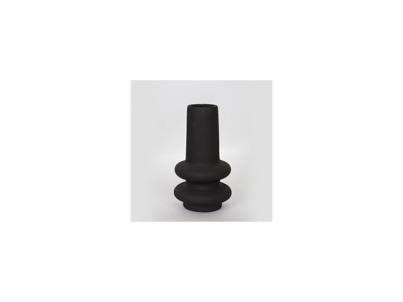 ESTHETI 752-20273 Διακοσμητικό Βάζο Κεραμικό Μαύρο 18x18x32cm 0041300 ESTHETI 752-20273 Διακοσμητικό Βάζο Κεραμικό Μαύρο 18x18x32cm 0041300