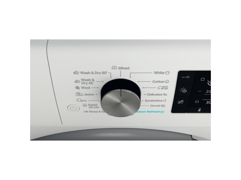 WHIRLPOOL FFWDD 107426 BSV EE Πλυντήριο-Στεγνωτήριο Ρούχων 10kg/7kg Ατμού 1400rpm 0041303 WHIRLPOOL FFWDD 107426 BSV EE Πλυντήριο-Στεγνωτήριο Ρούχων 10kg/7kg Ατμού 1400rpm 0041303