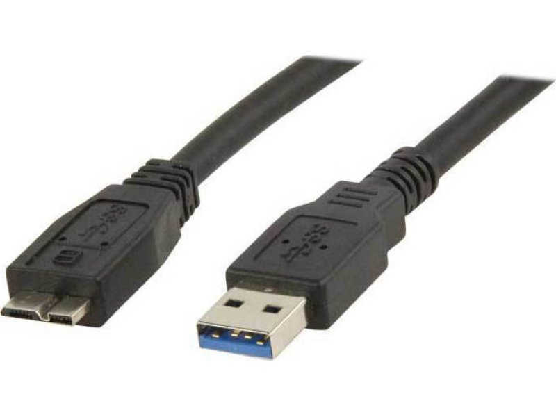 POWERTECH CAB-U004 Regular USB 3.0 to micro USB-B Cable Μαύρο 1.5m 0041334 POWERTECH CAB-U004 Regular USB 3.0 to micro USB-B Cable Μαύρο 1.5m 0041334