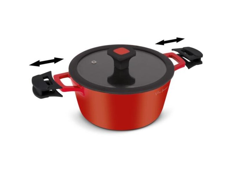 LAMART Alue LT1170 Βαθιά Κατσαρόλα από Χυτό Αλουμίνιο 2.5lt / 20cm 0041351 LAMART Alue LT1170 Βαθιά Κατσαρόλα από Χυτό Αλουμίνιο 2.5lt / 20cm 0041351