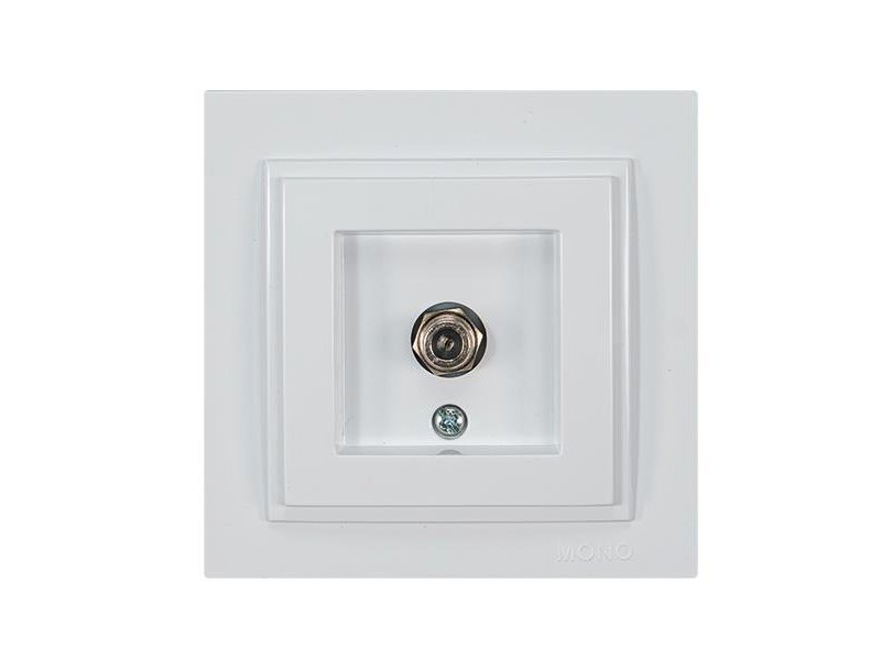 EUROLAMP 152-10142 Πρίζα TV F Connector Λευκή 0041363 EUROLAMP 152-10142 Πρίζα TV F Connector Λευκή 0041363