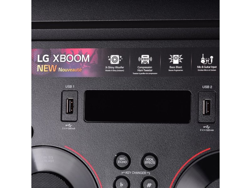 LG XBOOM RNC9 Ηχείο με Λειτουργία Karaoke σε Μαύρο Χρώμα 0041374 LG XBOOM RNC9 Ηχείο με Λειτουργία Karaoke σε Μαύρο Χρώμα 0041374