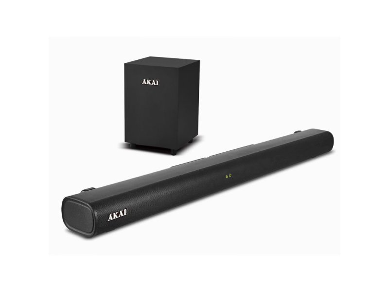 AKAI ASB-20CSW Soundbar 80W 2.1 Bluetooth με Ασύρματο Subwoofer και Τηλεχειριστήριο Μαύρο 0041569 AKAI ASB-20CSW Soundbar 80W 2.1 Bluetooth με Ασύρματο Subwoofer και Τηλεχειριστήριο Μαύρο 0041569