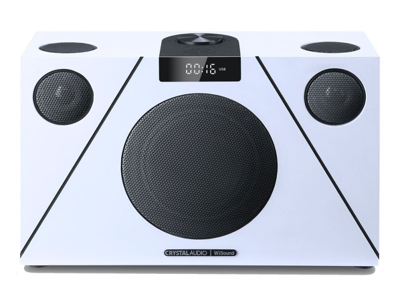 CRYSTAL AUDIO Ηχοσύστημα 6.1 3D-74 WiSound 100W με CD Player και Bluetooth Λευκό / Μαύρο 0041570 CRYSTAL AUDIO Ηχοσύστημα 6.1 3D-74 WiSound 100W με CD Player και Bluetooth Λευκό / Μαύρο 0041570
