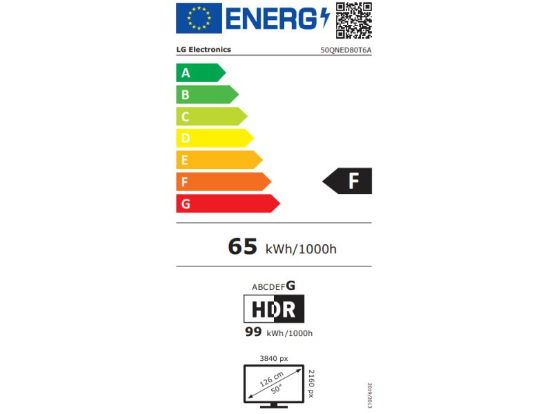LG 50QNED80T6A Smart Τηλεόραση 50 LG 50QNED80T6A Smart Τηλεόραση 50