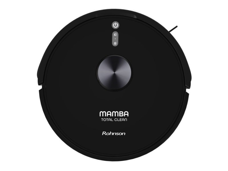 ROHNSON Mamba RM-04 Total Clean Σκούπα Ρομπότ για Σκούπισμα & Σφουγγάρισμα με Χαρτογράφηση και Wi-Fi Μαύρη 0041594 ROHNSON Mamba RM-04 Total Clean Σκούπα Ρομπότ για Σκούπισμα & Σφουγγάρισμα με Χαρτογράφηση και Wi-Fi Μαύρη 0041594