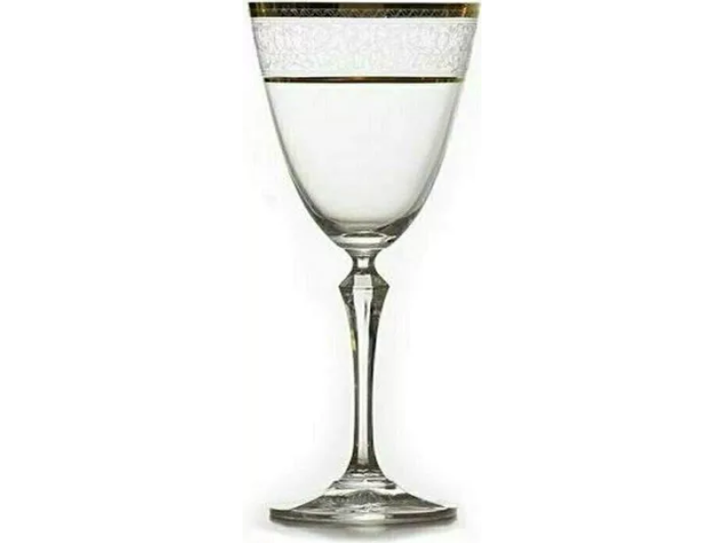 Bohemia Elisabeth Ποτήρι Κρασιού από Κρύσταλλο 250ml Κολωνάτο S/6τμχ 0041701 Bohemia Elisabeth Ποτήρι Κρασιού από Κρύσταλλο 250ml Κολωνάτο S/6τμχ 0041701