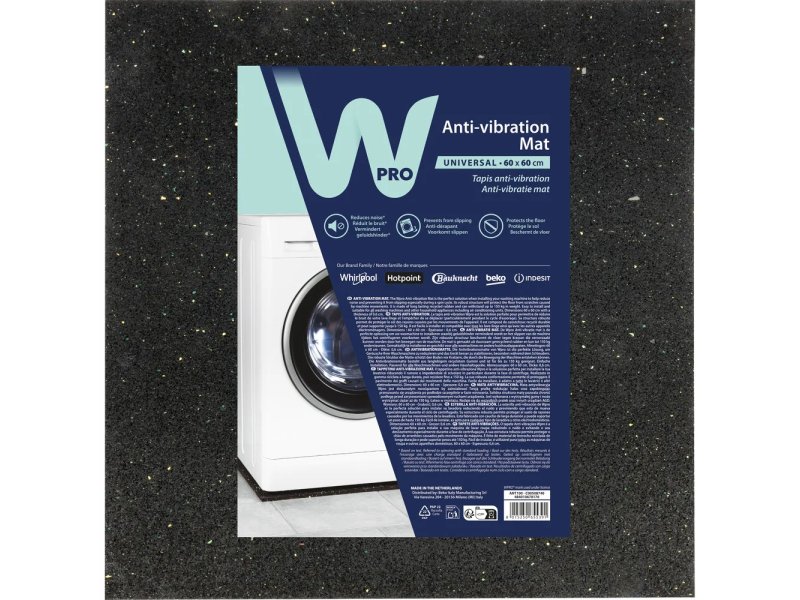 WPRO ANT100-C00508740 Αντικραδασμικό Πατάκι 60x60 0041704 WPRO ANT100-C00508740 Αντικραδασμικό Πατάκι 60x60 0041704