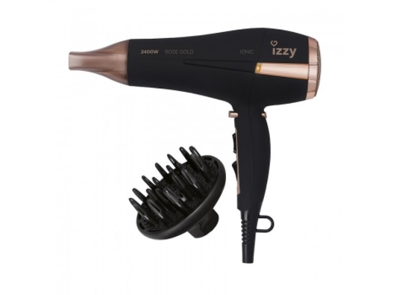 IZZY D1703 Rose Gold Ionic Σεσουάρ Μαλλιών 2400W 0041718 IZZY D1703 Rose Gold Ionic Σεσουάρ Μαλλιών 2400W 0041718
