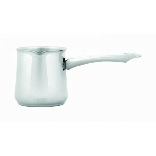 VIOMAR Inox Μπρίκι Ηλεκτρικής Εστίας από Ανοξείδωτο Ατσάλι σε Ασημί Χρώμα 350ml 0041722