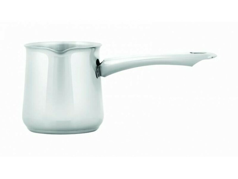 VIOMAR Inox Μπρίκι Επαγωγικό από Ανοξείδωτο Ατσάλι σε Ασημί Χρώμα 700ml 0041721 VIOMAR Inox Μπρίκι Επαγωγικό από Ανοξείδωτο Ατσάλι σε Ασημί Χρώμα 700ml 0041721