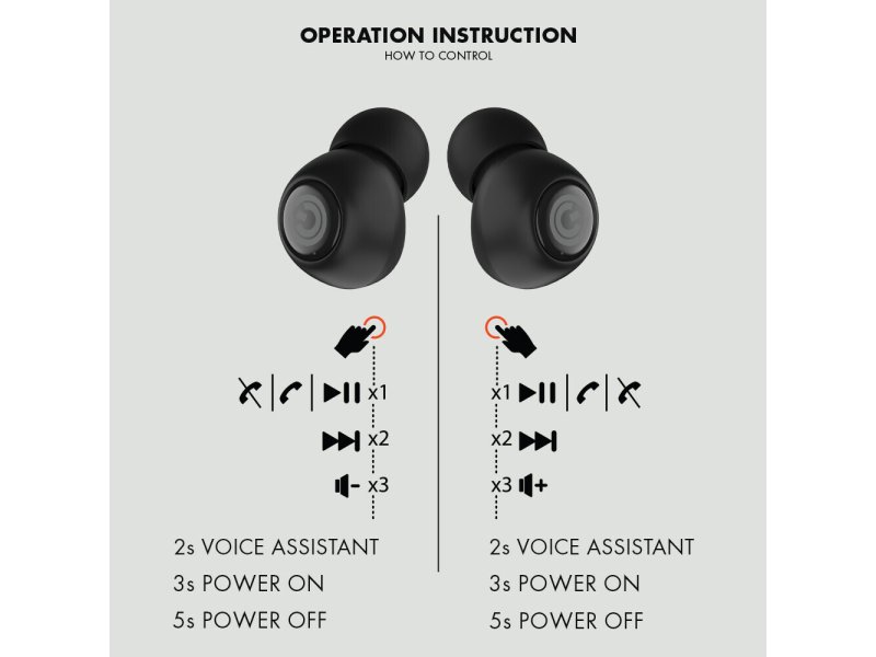 SONIC GEAR EarPump TWS Jewel 2 In-ear Bluetooth Handsfree Ακουστικά με Αντοχή στον Ιδρώτα και Θήκη Φόρτισης Λευκά 0041723 SONIC GEAR EarPump TWS Jewel 2 In-ear Bluetooth Handsfree Ακουστικά με Αντοχή στον Ιδρώτα και Θήκη Φόρτισης Λευκά 0041723