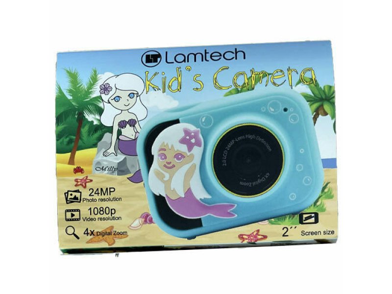 LAMTECH LAM111986 Milly Action Camera Full HD (1080p) Μπλε με Οθόνη 2 LAMTECH LAM111986 Milly Action Camera Full HD (1080p) Μπλε με Οθόνη 2