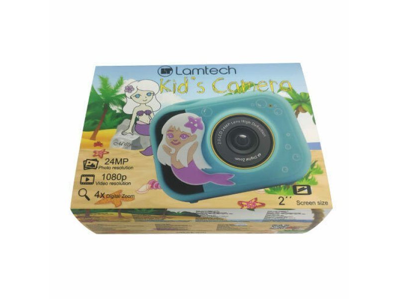 LAMTECH LAM111986 Milly Action Camera Full HD (1080p) Μπλε με Οθόνη 2 LAMTECH LAM111986 Milly Action Camera Full HD (1080p) Μπλε με Οθόνη 2