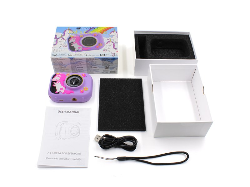 LAMTECH LAM111979 Polly Action Camera Full HD (1080p) Μωβ με Οθόνη 2 LAMTECH LAM111979 Polly Action Camera Full HD (1080p) Μωβ με Οθόνη 2