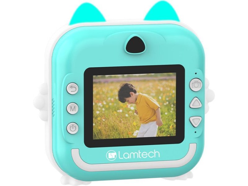 LAMTECH LAM114284 Compact Φωτογραφική Μηχανή Θερμικής Εκτύπωσης Γαλάζια 0041732 LAMTECH LAM114284 Compact Φωτογραφική Μηχανή Θερμικής Εκτύπωσης Γαλάζια 0041732