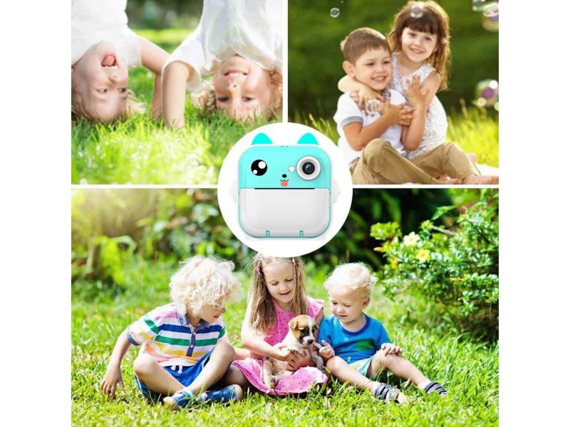 LAMTECH LAM114284 Compact Φωτογραφική Μηχανή Θερμικής Εκτύπωσης Γαλάζια 0041732 LAMTECH LAM114284 Compact Φωτογραφική Μηχανή Θερμικής Εκτύπωσης Γαλάζια 0041732
