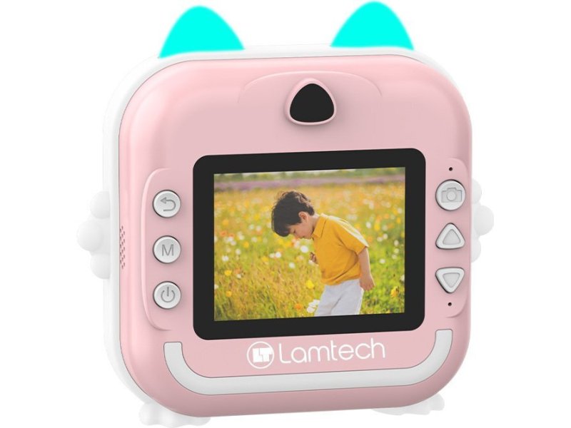 LAMTECH LAM114291 Compact Φωτογραφική Μηχανή Θερμικής Εκτύπωσης Ροζ 0041733 LAMTECH LAM114291 Compact Φωτογραφική Μηχανή Θερμικής Εκτύπωσης Ροζ 0041733