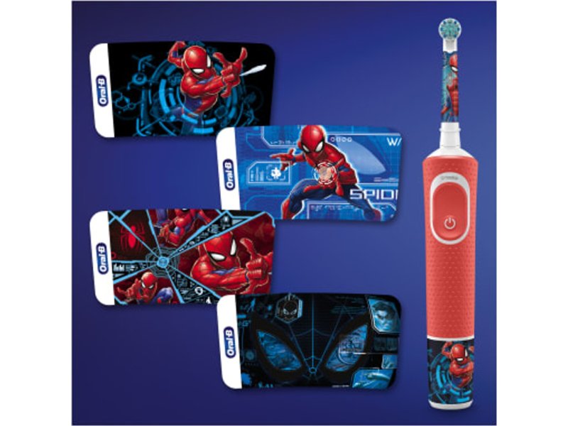 Oral-B Vitality Pro Spiderman (80720365) Ηλεκτρική Οδοντόβουρτσα για 3+ Χρονών 0041747 Oral-B Vitality Pro Spiderman (80720365) Ηλεκτρική Οδοντόβουρτσα για 3+ Χρονών 0041747