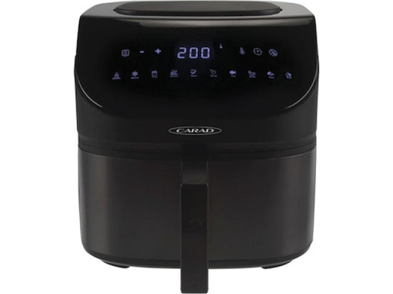 CARAD AERO XL75 Air Fryer 7,5lt 1600W Μαύρο 0041819 CARAD AERO XL75 Air Fryer 7,5lt 1600W Μαύρο 0041819