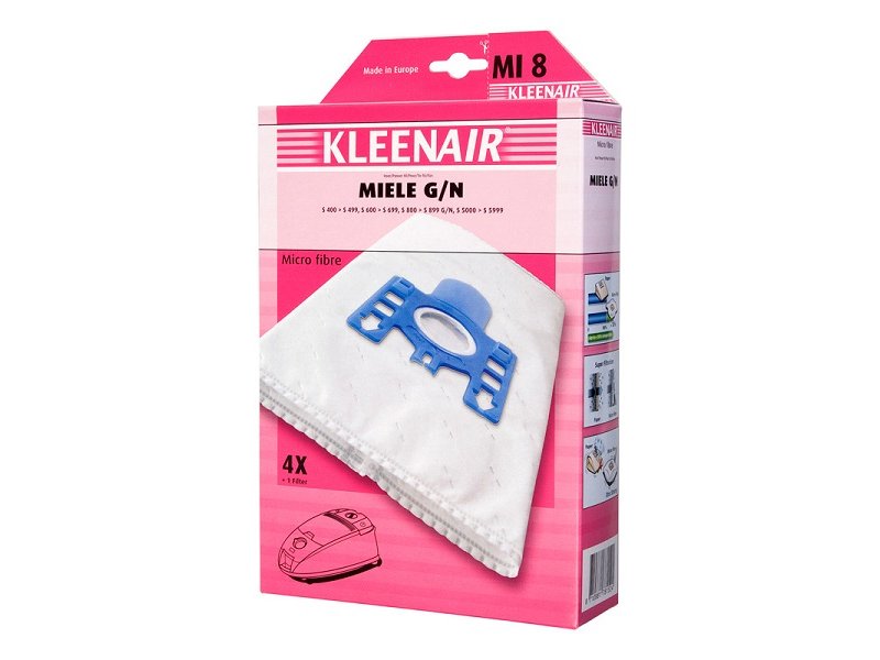 KLEENAIR M18 78152 Σακούλες Miele G/N 0041825 KLEENAIR M18 78152 Σακούλες Miele G/N 0041825