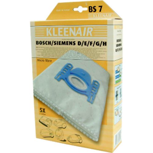 KLEENAIR BS7 34561 Σακούλες BOSCH/SIEMENS D/E/F/GXL/GXXL/H Σακούλες 0041827