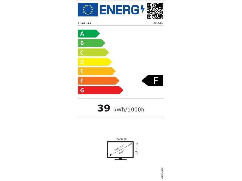 HISENSE 40A4N Smart Τηλεόραση 40 HISENSE 40A4N Smart Τηλεόραση 40