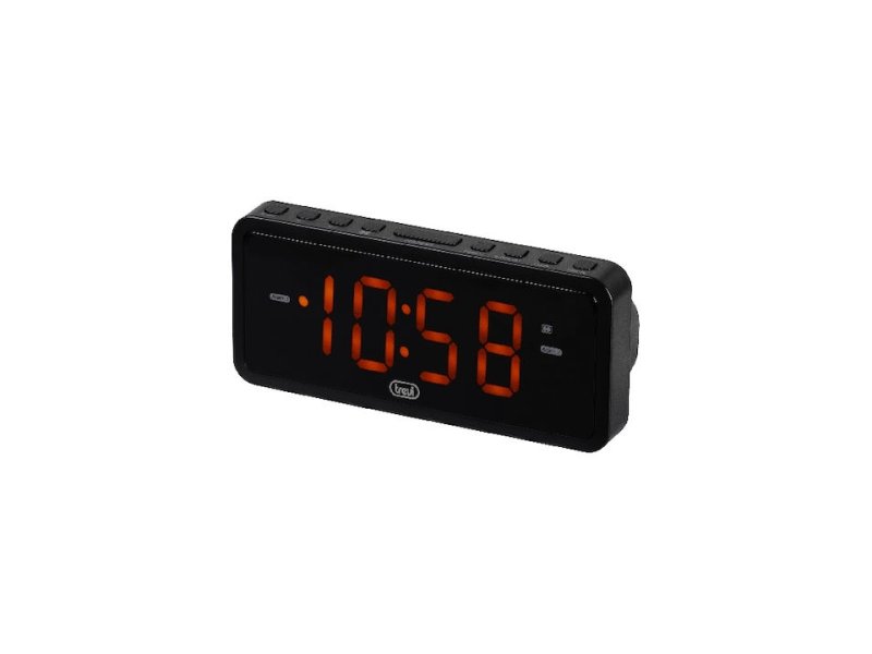 TREVI EC-882 Επιτραπέζιο Ψηφιακό Ρολόι Μαύρο 0041843 TREVI EC-882 Επιτραπέζιο Ψηφιακό Ρολόι Μαύρο 0041843