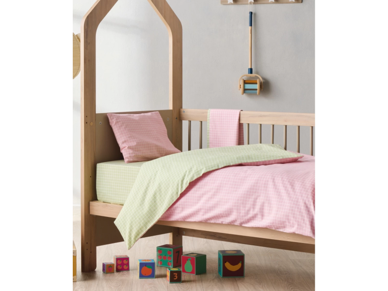 KENTIA Zuccero 14 Σεντόνι Κούνιας Σετ 3 τμχ 2(120χ170)+(30χ40) 0041861 KENTIA Zuccero 14 Σεντόνι Κούνιας Σετ 3 τμχ 2(120χ170)+(30χ40) 0041861