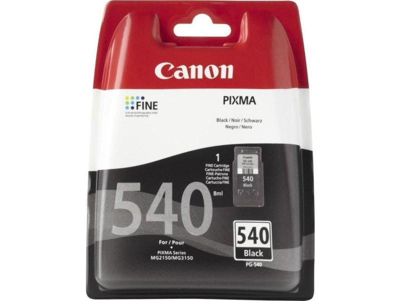 CANON PG540 (5225B005) Black Μελάνι Εκτυπωτή 100973 CANON PG540 (5225B005) Black Μελάνι Εκτυπωτή 100973