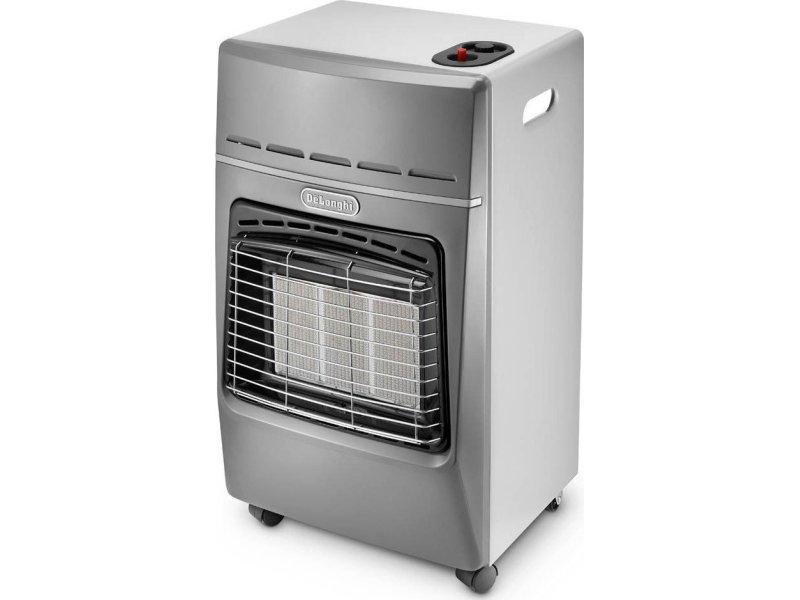 DELONGHI IR3010.GY Σόμπα Υγραερίου 4200W Γκρι 47.5x42x74cm 102553 DELONGHI IR3010.GY Σόμπα Υγραερίου 4200W Γκρι 47.5x42x74cm 102553