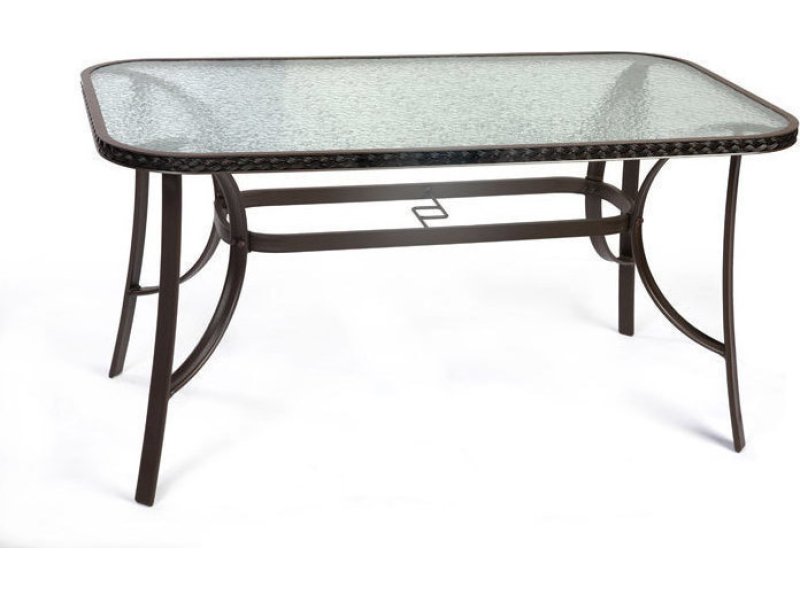 FYLLIANA 410-12-104 Τραπέζι Σίδερο-Rattan καφέ 120x70 0006079 FYLLIANA 410-12-104 Τραπέζι Σίδερο-Rattan καφέ 120x70 0006079