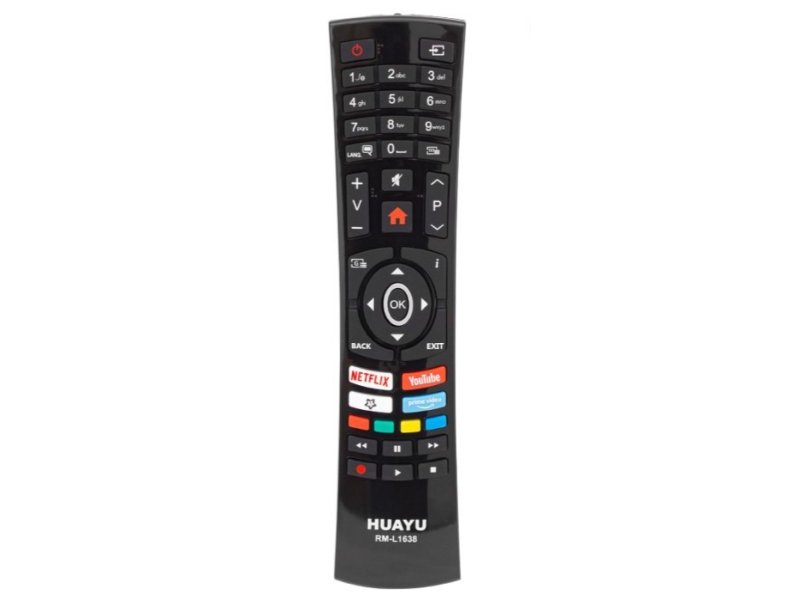 Huayu Συμβατό Τηλεχειριστήριο RM-L1638+ για Τηλεοράσεις Turbo-X και F&U 0038728 Huayu Συμβατό Τηλεχειριστήριο RM-L1638+ για Τηλεοράσεις Turbo-X και F&U 0038728