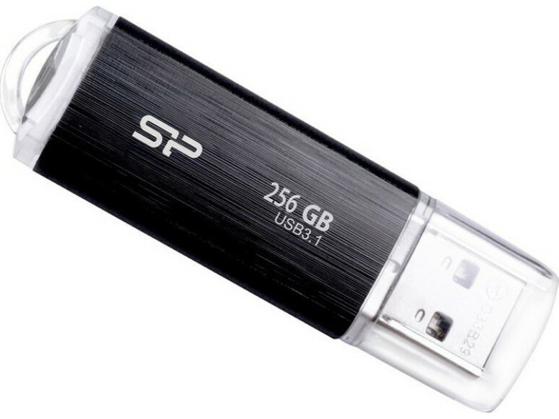 SILICON POWER SP256GBUF3B02V1K USB Flash Drive Blaze B02, 256GB, USB 3.2, μαύρο 0037836 SILICON POWER SP256GBUF3B02V1K USB Flash Drive Blaze B02, 256GB, USB 3.2, μαύρο 0037836