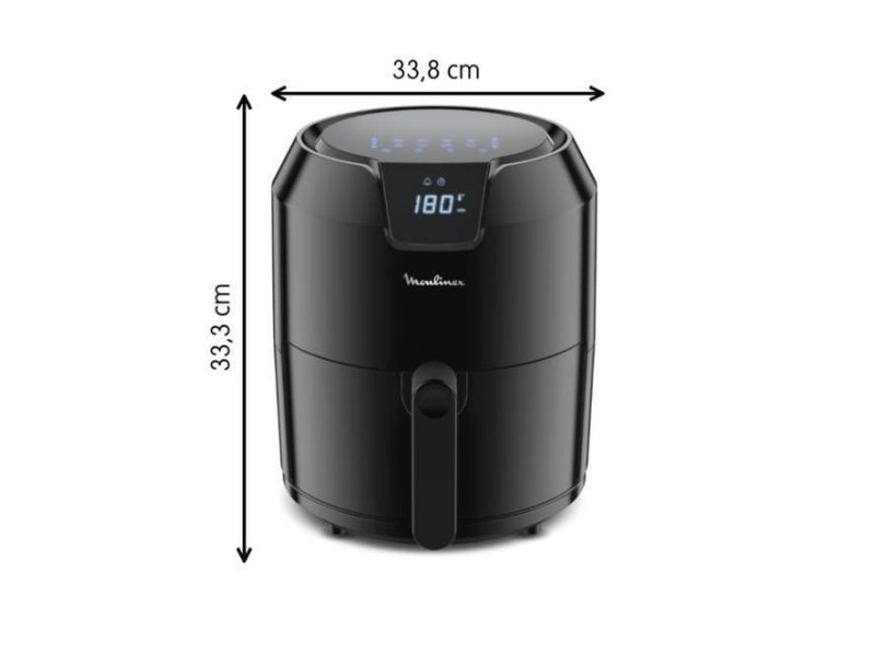 MOULINEX EZ4018 Φριτέζα Αέρος με Αποσπώμενο Κάδο 4.2lt Μαύρη 0037740 MOULINEX EZ4018 Φριτέζα Αέρος με Αποσπώμενο Κάδο 4.2lt Μαύρη 0037740