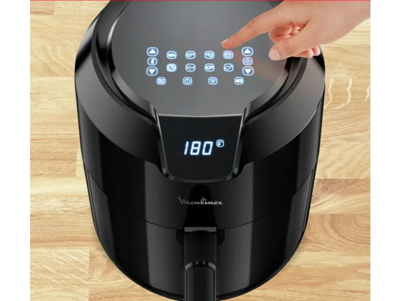 MOULINEX EZ4018 Φριτέζα Αέρος με Αποσπώμενο Κάδο 4.2lt Μαύρη 0037740 MOULINEX EZ4018 Φριτέζα Αέρος με Αποσπώμενο Κάδο 4.2lt Μαύρη 0037740