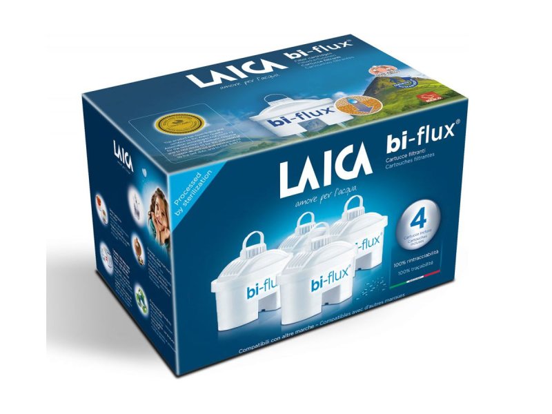 LAICA Bi Flux F4M Ανταλλακτικά Φίλτρα Νερού 4τμχ 0035632 LAICA Bi Flux F4M Ανταλλακτικά Φίλτρα Νερού 4τμχ 0035632