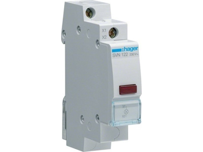HAGER SVN122 Eνδεικτική Λυχνία LED Κόκκινο Χρώμα 290959 HAGER SVN122 Eνδεικτική Λυχνία LED Κόκκινο Χρώμα 290959