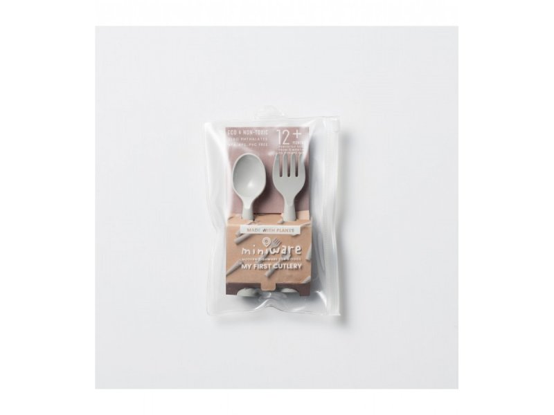 OLIVER BABY Miniwear Des 15 Πιρούνι & Κουτάλι Pla Γκρι 13,5 cm 0036340 OLIVER BABY Miniwear Des 15 Πιρούνι & Κουτάλι Pla Γκρι 13,5 cm 0036340