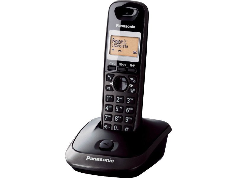 PANASONIC KX-TG 2511GRT Ασύρματο Τηλέφωνο Titanium 390999 PANASONIC KX-TG 2511GRT Ασύρματο Τηλέφωνο Titanium 390999