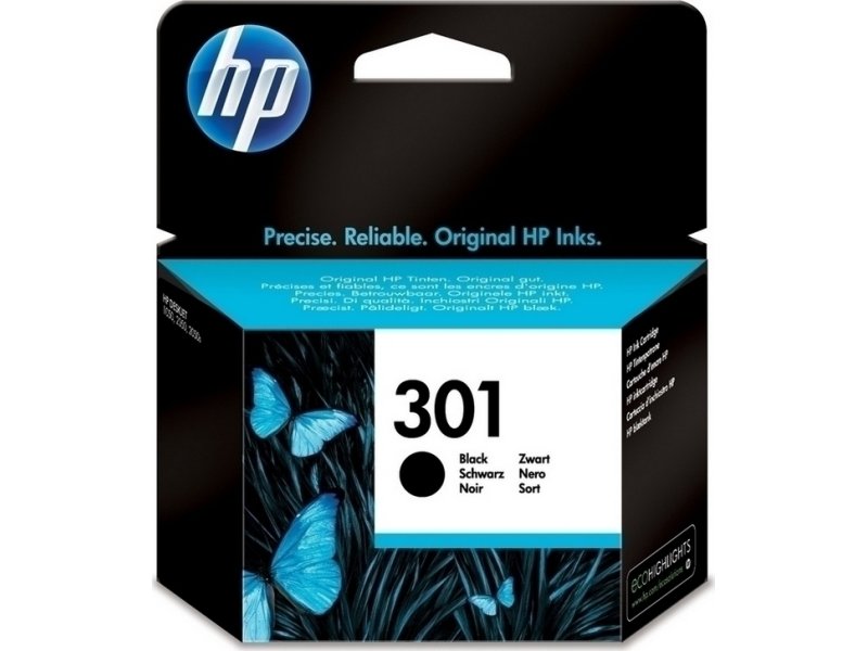 HP No301 (CH561EE) Μελάνι Εκτυπωτή Μαύρο 454791 HP No301 (CH561EE) Μελάνι Εκτυπωτή Μαύρο 454791