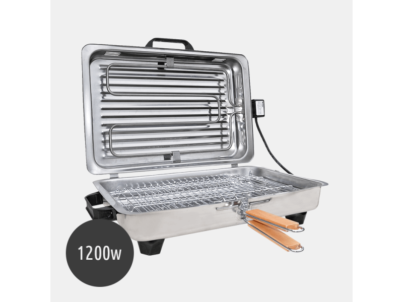 ROLLER MOD.20107 Ψηστιέρα Γίγας Ιnox 18/D Oρθογώνια 1200W 520107 ROLLER MOD.20107 Ψηστιέρα Γίγας Ιnox 18/D Oρθογώνια 1200W 520107