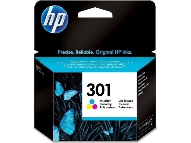 HP No301 (CH562EE) Μελάνι Εκτυπωτή Colour 884962 HP No301 (CH562EE) Μελάνι Εκτυπωτή Colour 884962