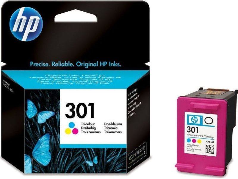 HP No301 (CH562EE) Μελάνι Εκτυπωτή Colour 884962 HP No301 (CH562EE) Μελάνι Εκτυπωτή Colour 884962