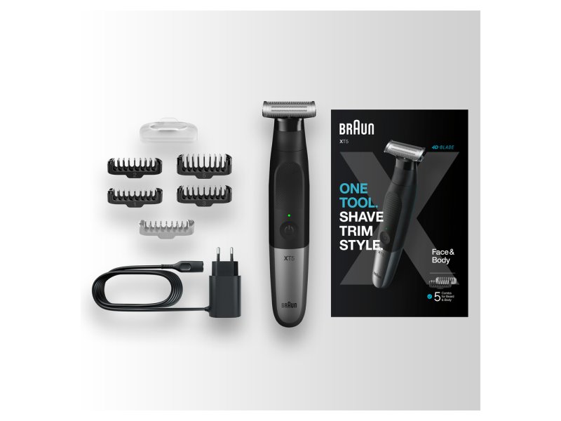 BRAUN XT5100 Ξυριστική Μηχανή Προσώπου Επαναφορτιζόμενη 0038909 BRAUN XT5100 Ξυριστική Μηχανή Προσώπου Επαναφορτιζόμενη 0038909