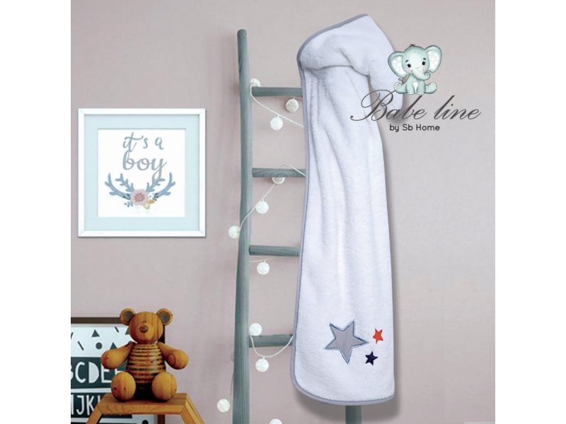 SB HOME Κάπα Με Κουκούλα Bebe Bight Star 0024417 SB HOME Κάπα Με Κουκούλα Bebe Bight Star 0024417
