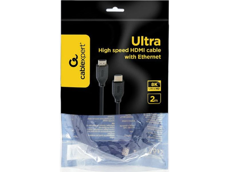 CABLEXPERT CC-HDMI8K-2M Καλώδιο HDMI υψηλής ταχύτητας με Ethernet 8K select series, 2M 0038604 CABLEXPERT CC-HDMI8K-2M Καλώδιο HDMI υψηλής ταχύτητας με Ethernet 8K select series, 2M 0038604