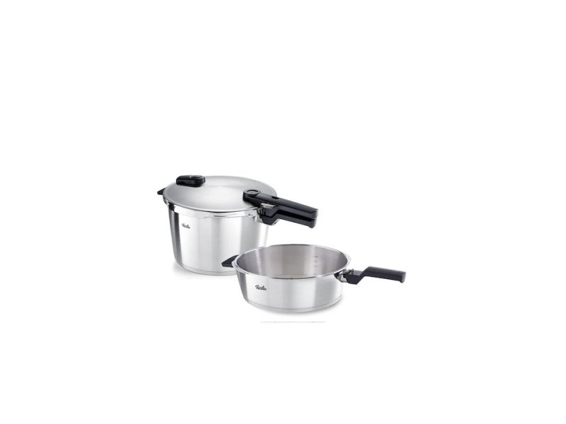 FISSLER VITAQUICK PREMIUM 60281011000 Set Quattro 8lt και 4lt Χύτρες Ταχύτητας με 1 Καπάκι 0038520 FISSLER VITAQUICK PREMIUM 60281011000 Set Quattro 8lt και 4lt Χύτρες Ταχύτητας με 1 Καπάκι 0038520